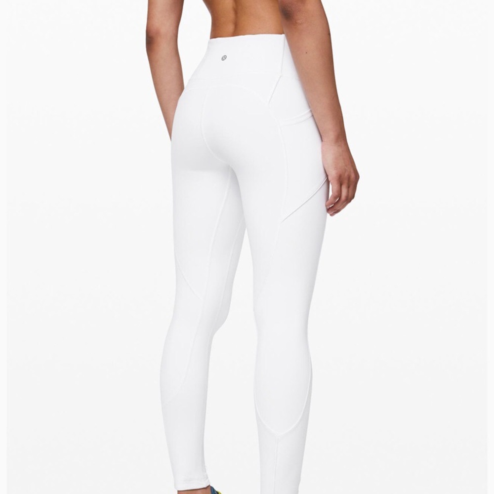 Lululemon Fast and Free 7/8 (white sz. 6)